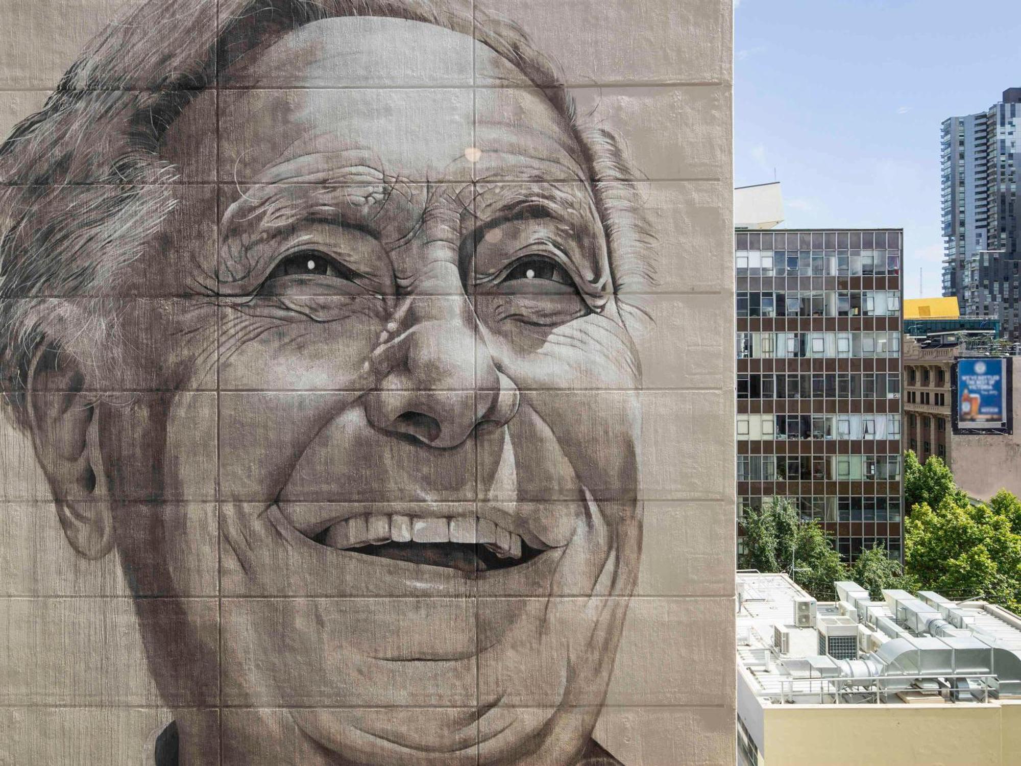 Pullman Melbourne City Centre Exterior foto Mural of Sir Leo Baeck in Melbourne