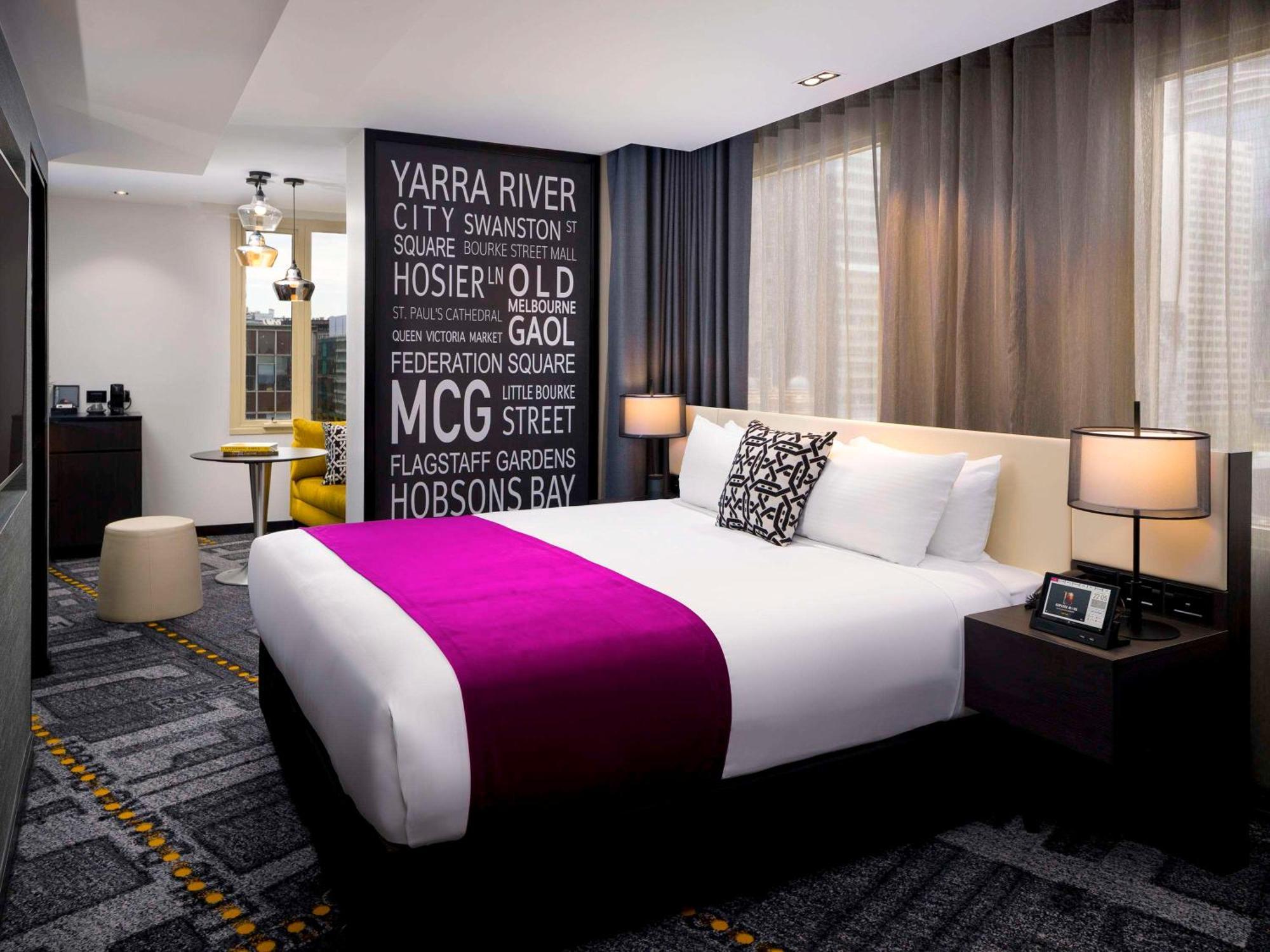 Pullman Melbourne City Centre Exterior foto A room at the W Melbourne